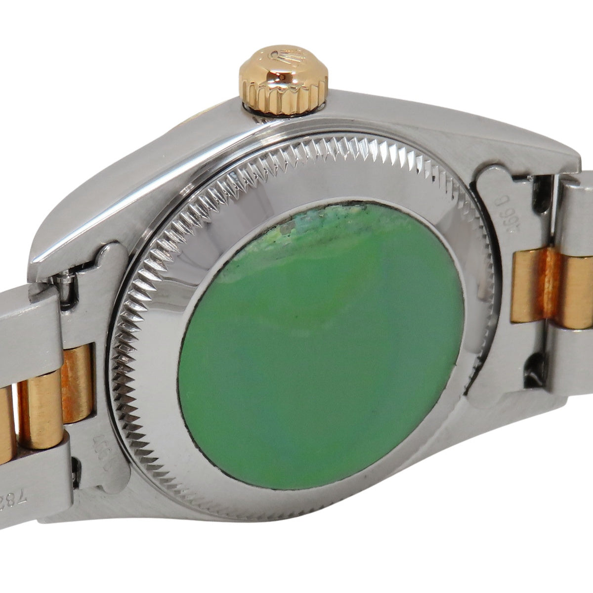 蚝式恒动76193黄金/精钢P系列自动上链女表