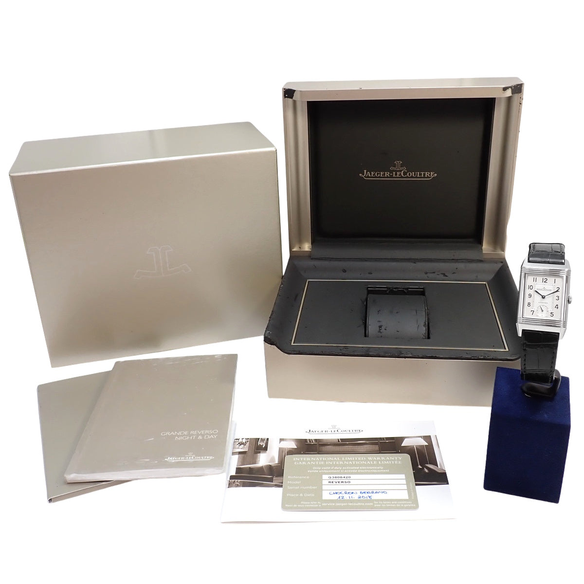 Grand Reverso Night &amp; Day Q3808420 SS 自动男士腕表