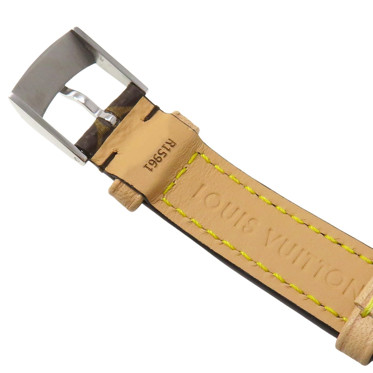 Tambour Slim QA137 PG/SS/皮革棕色石英女士