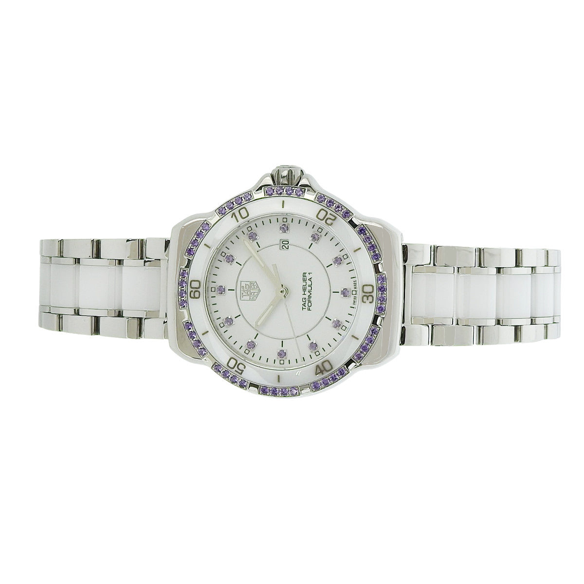 フォーミュラ1 WAH1318.BA0868 SS/CE アメジスト クオーツ レディース