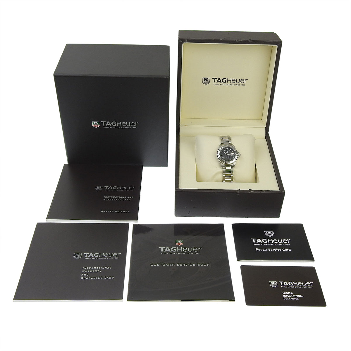 アクアレーサー WAY1410.BA0920 SS ブラック クオーツ レディース