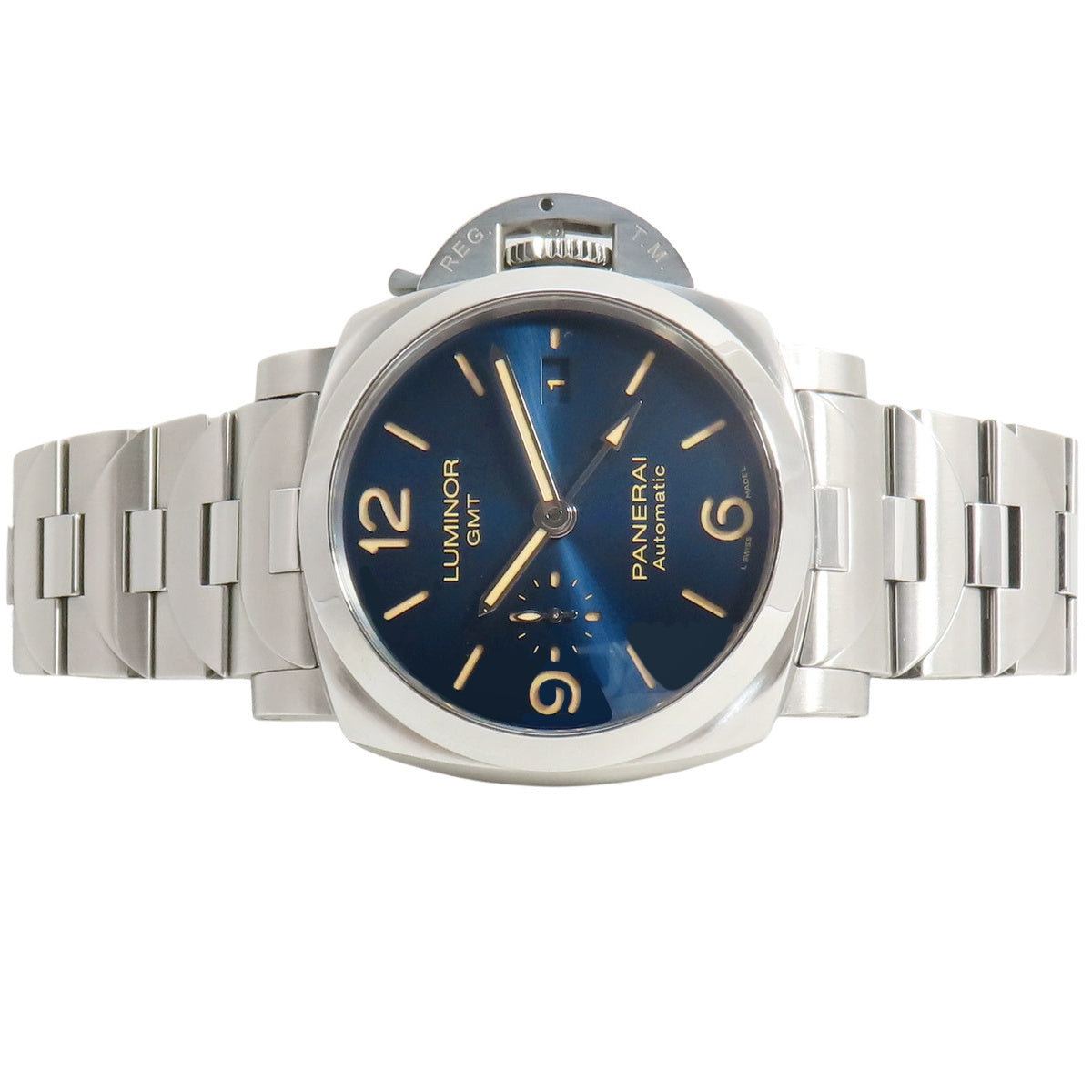 ルミノールGMT PAM01033 SS ブルー 自動巻き