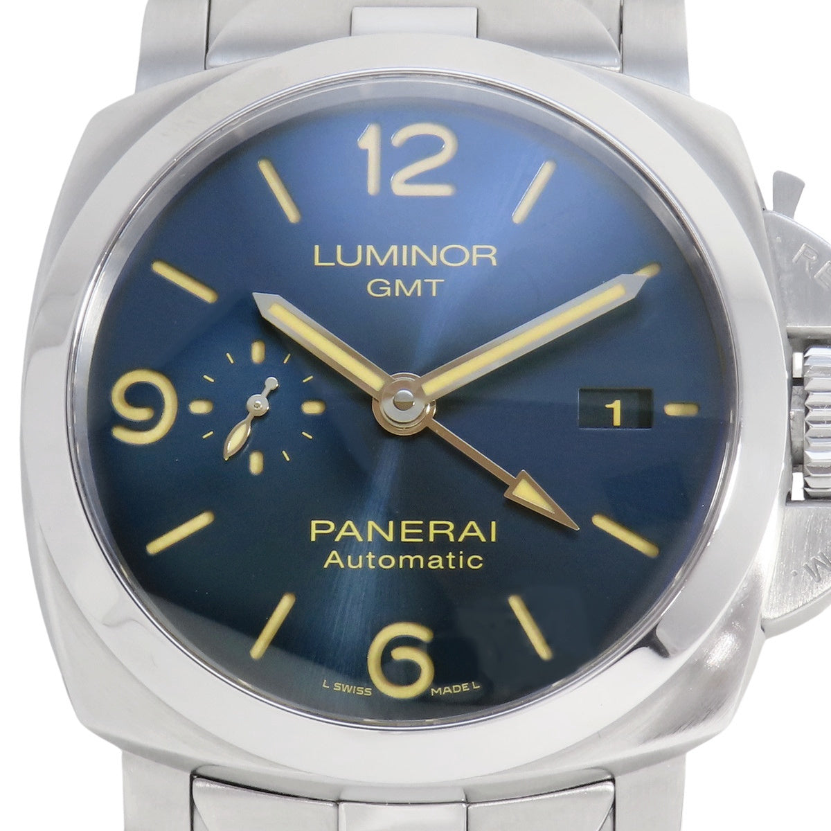 ルミノールGMT PAM01033 SS ブルー 自動巻き