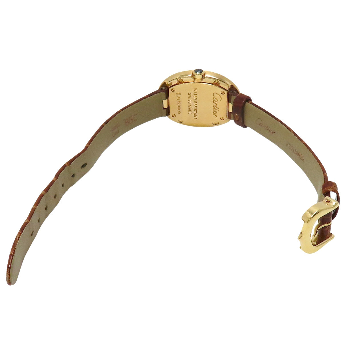 Baignoire SM W8000007 PG/Leather Silver Quartz Women's