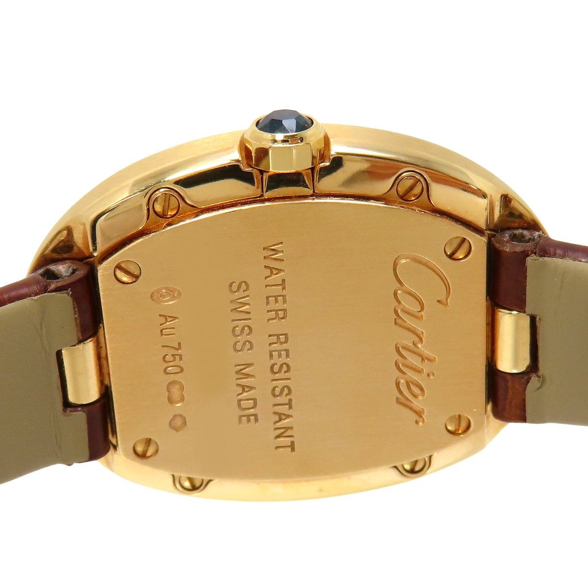 Baignoire SM W8000007 PG/Leather Silver Quartz Women's