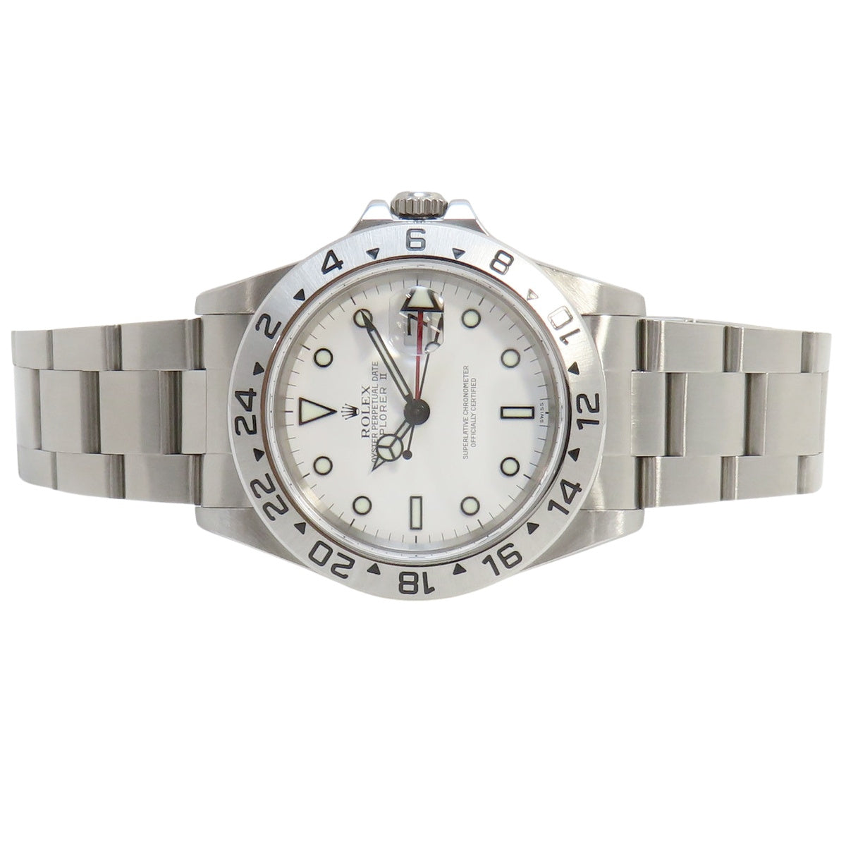 16570 エクスプローラー2 SS A番 自動巻き ホワイト