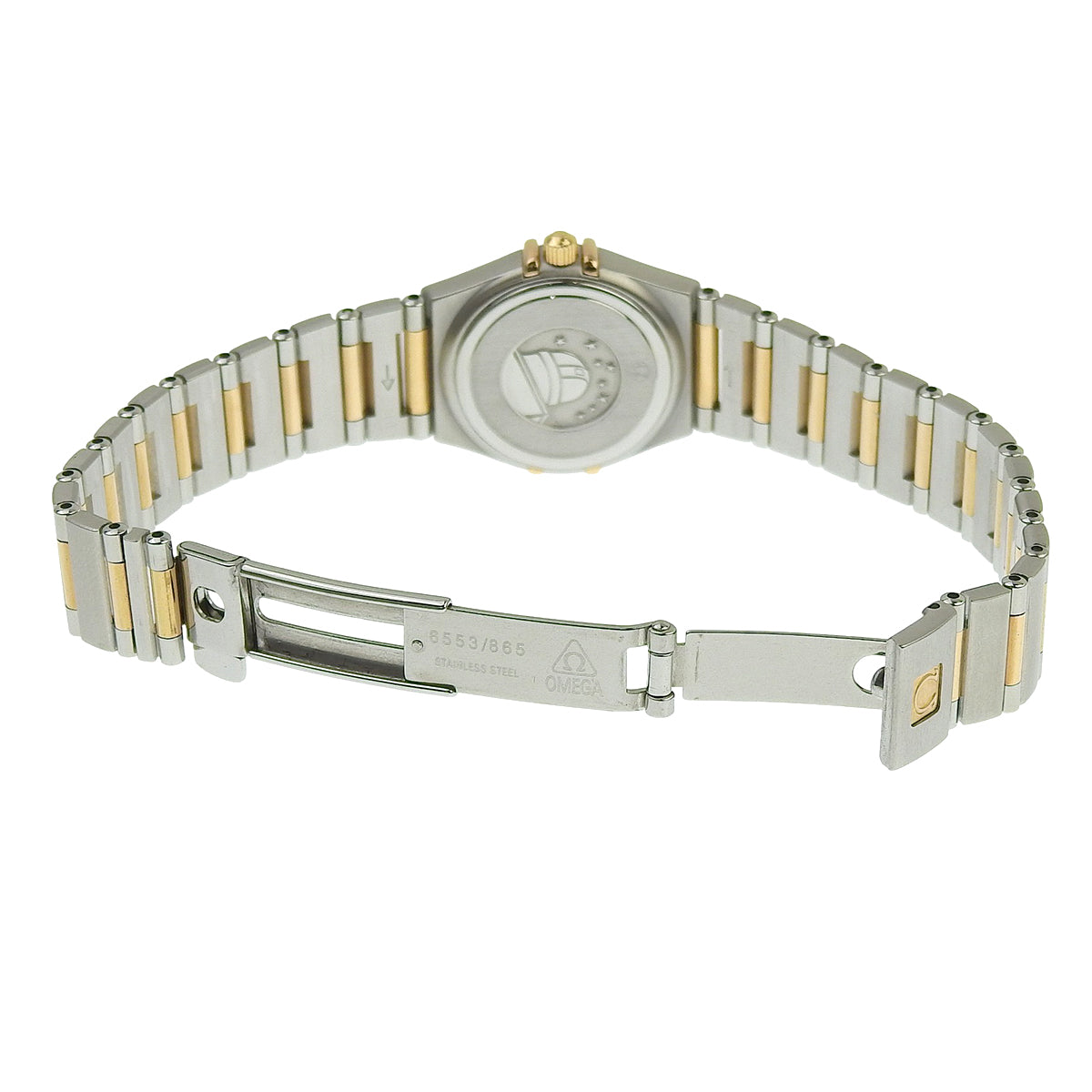 Constellation 1360.60.00 PG/SS Bezel Diamond Quartz Women's
