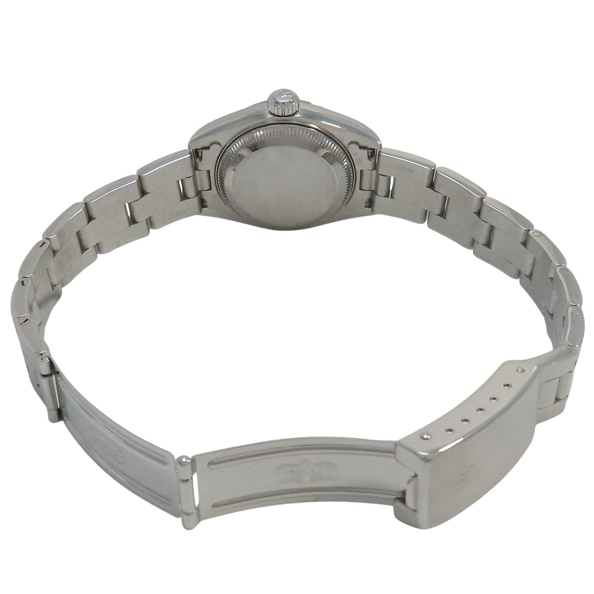 Oyster Perpetual Date 79160 SS P-number Silver Automatic Women's