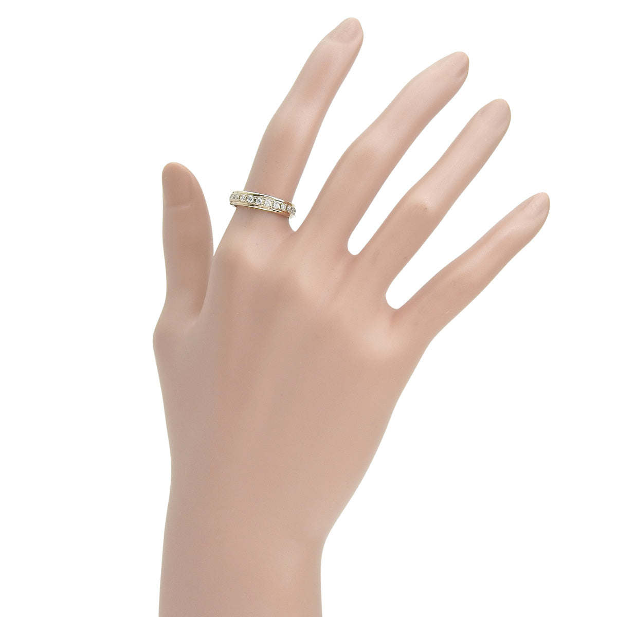 Diamond full eternity ring D0.70 pink gold K18PG