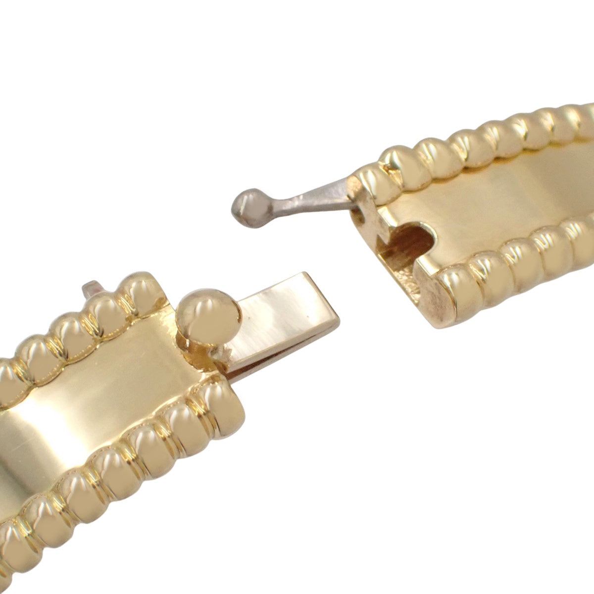 ペルレ シニアチュール ブレスレット ミディアムモデル イエローゴールド K18YG 21.1g