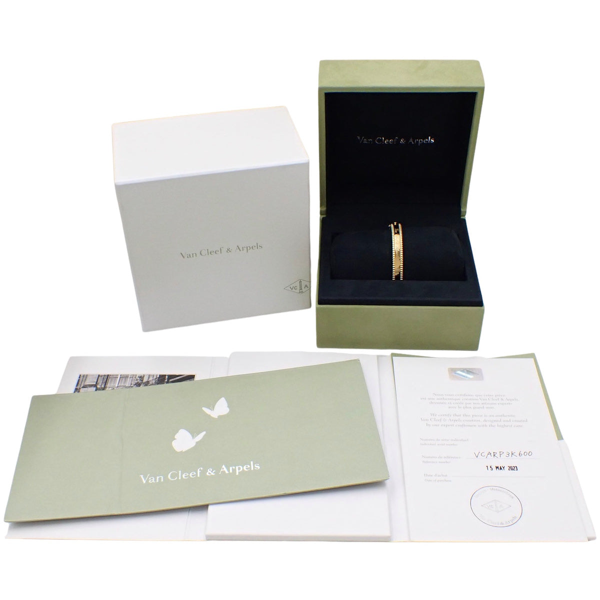 ペルレ シニアチュール ブレスレット ミディアムモデル イエローゴールド K18YG 21.1g