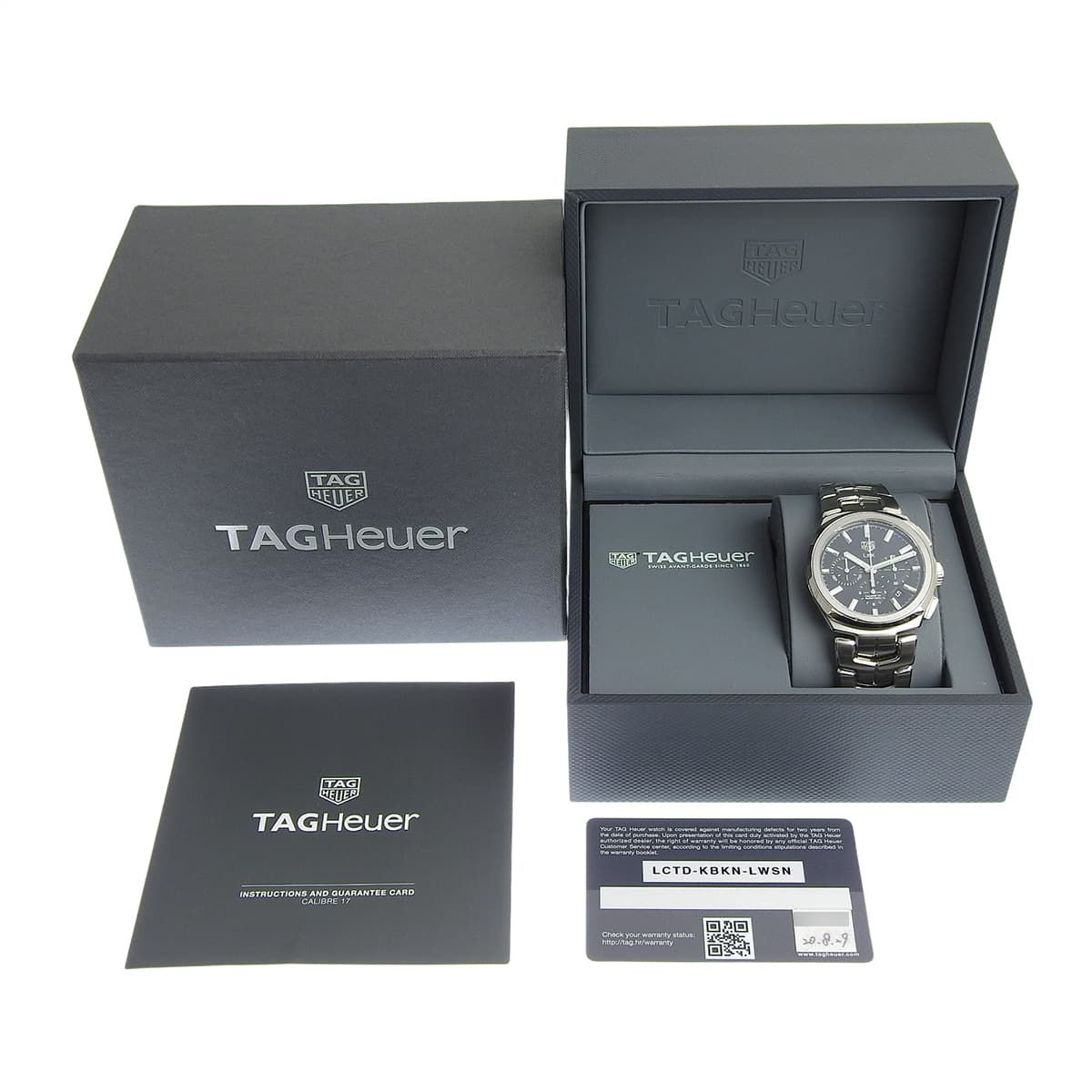 リンク クロノグラフ CBC2110.BA0603 SS ブラック 自動巻き メンズ