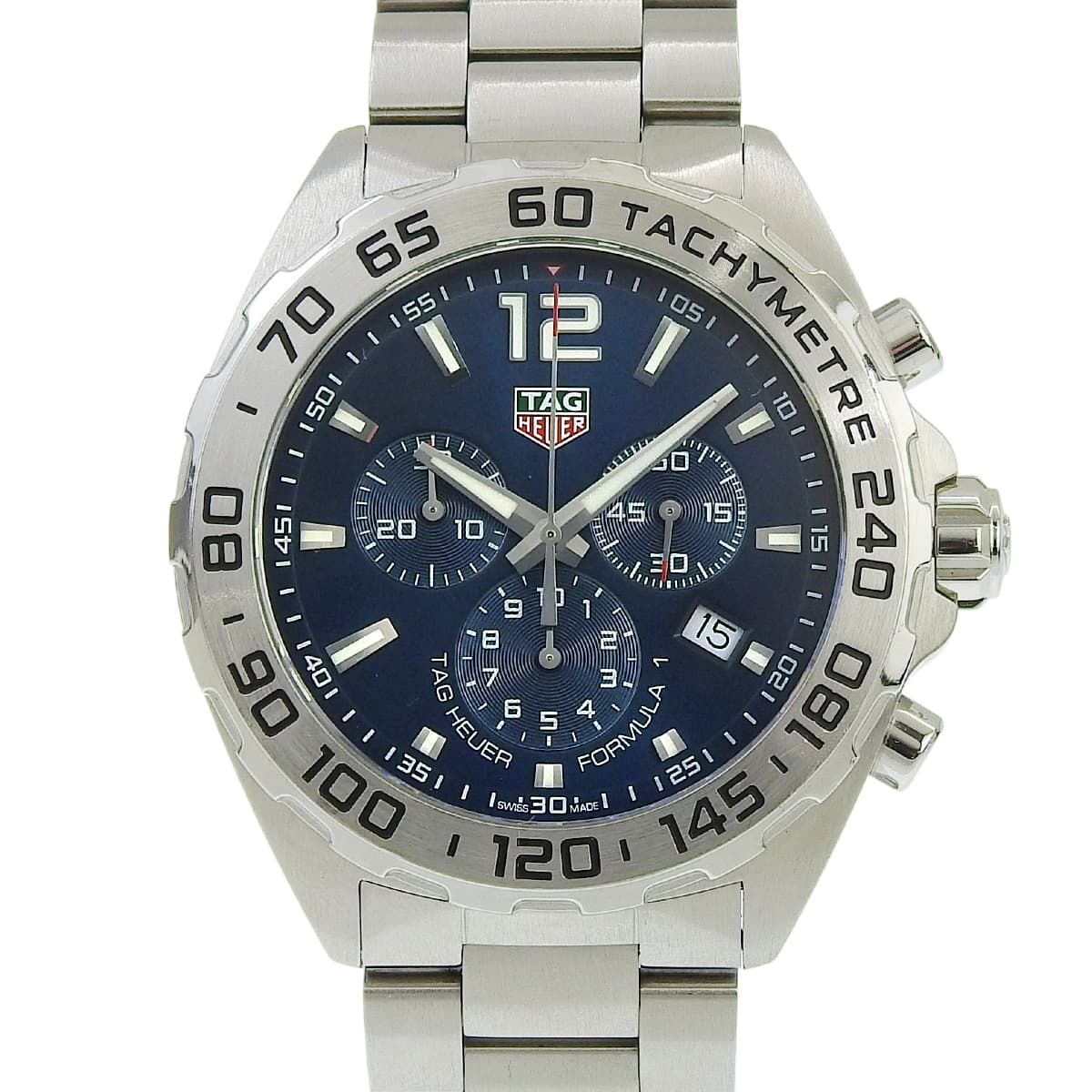 フォーミュラ1 クロノグラフ CAZ101K.BA0842 SS ブルー クオーツ メンズ