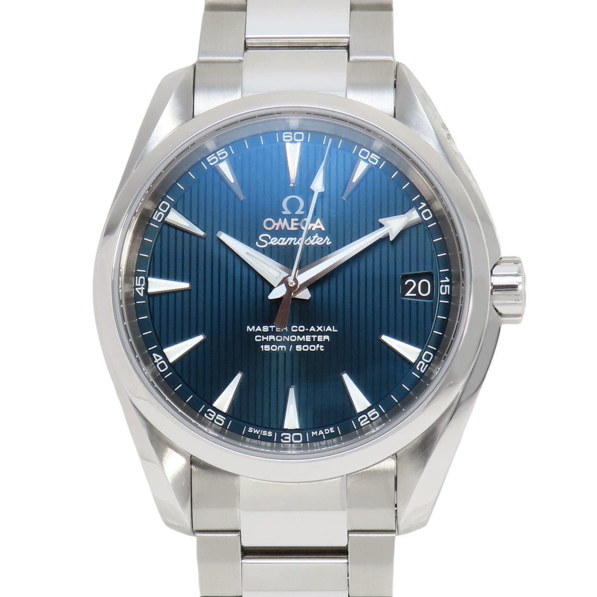 シーマスター アクアテラ 150ｍ 231.10.39.21.03.002 SS ブルー 自動巻き メンズ