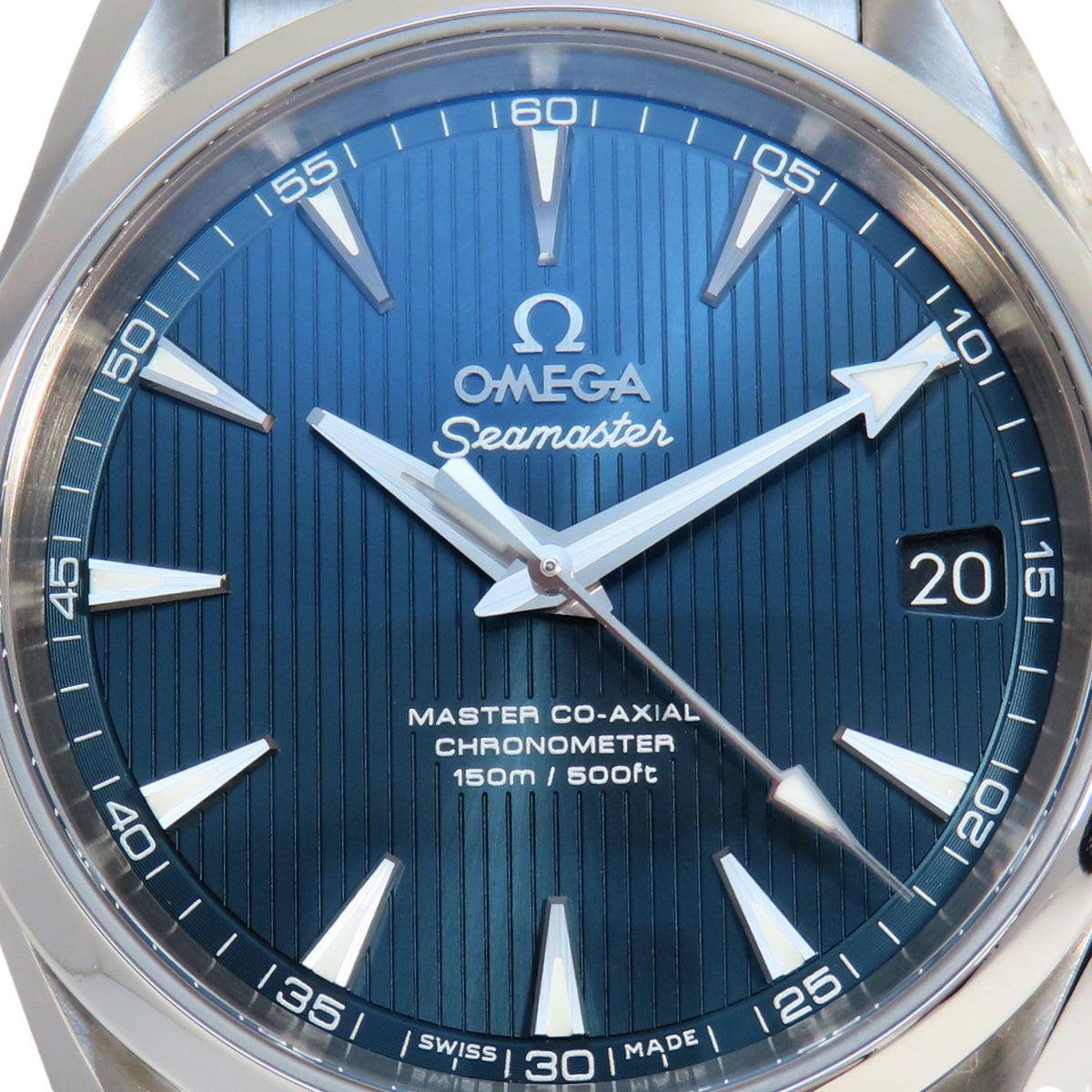 海马系列Aqua Terra 150米 231.10.39.21.03.002 精钢蓝色自动男士腕表