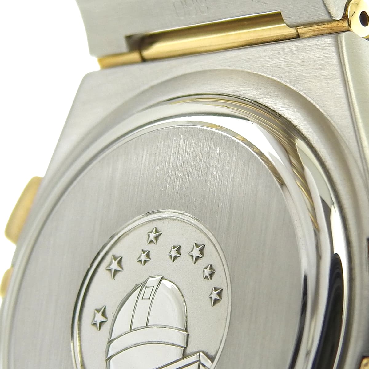 コンステレーション 1242.30.00 YG/SS ホワイト クオーツ メンズ