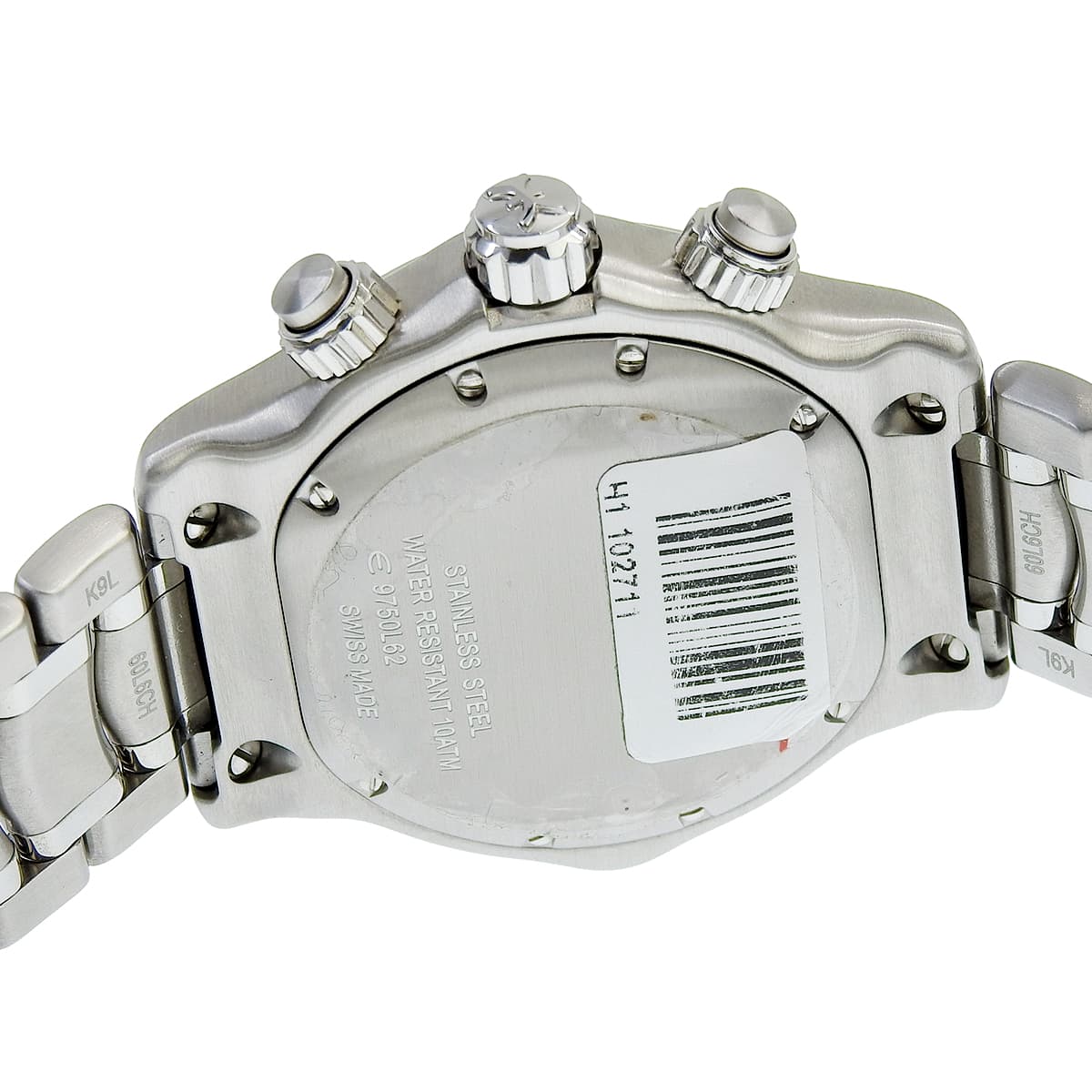 1911 DISCOVERY 9750L62 不锈钢白色自动男士腕表