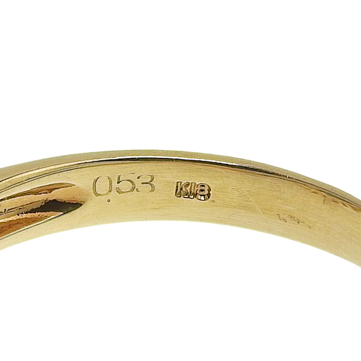 ブルートルマリン リング BT1.74/D0.53 イエローゴールド K18YG 4.0g