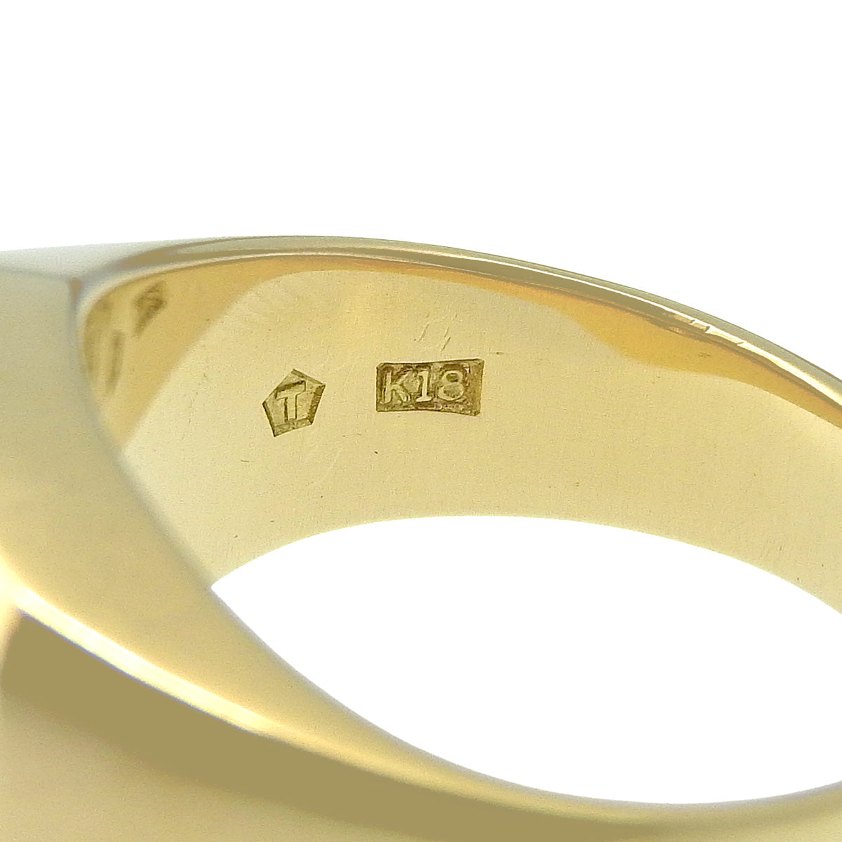 印台 ダイヤモンドリング D0.40 イエローゴールド K18YG