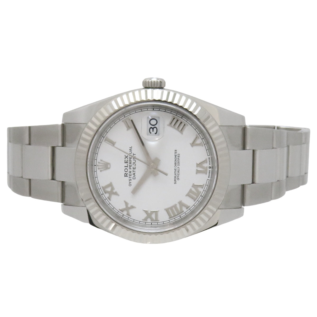 Datejust 41 126334 White Gold/Stainless Steel Random Number White Roman Numeral Automatic Men's