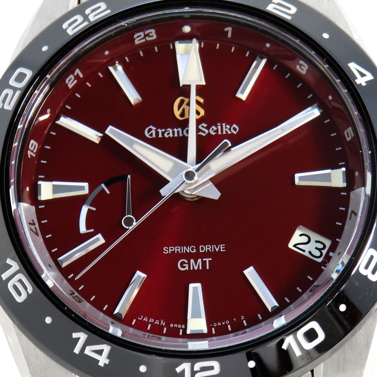 Caliber 9R 20th Anniversary Limited Edition Model SBGE305 Stainless Steel Red Spring Drive Men's