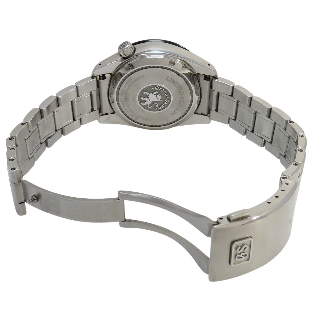 Caliber 9R 20th Anniversary Limited Edition Model SBGE305 Stainless Steel Red Spring Drive Men's