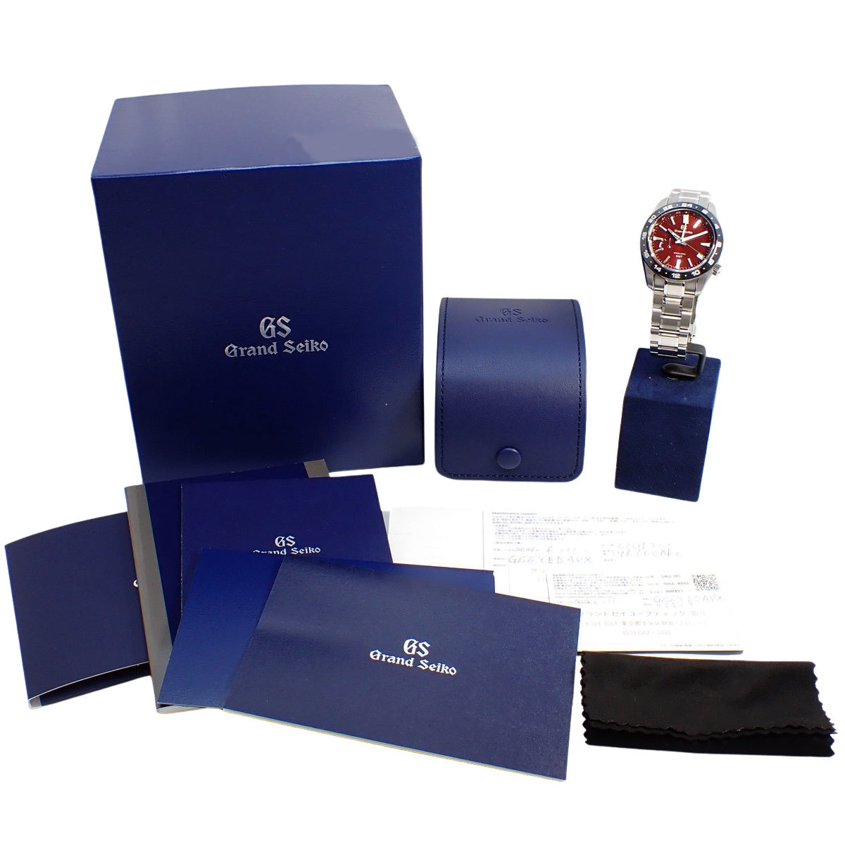 Caliber 9R 20th Anniversary Limited Edition Model SBGE305 Stainless Steel Red Spring Drive Men's