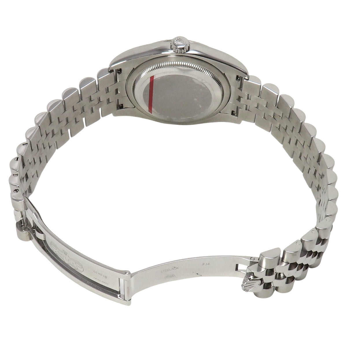 Datejust 116234 White Gold/Stainless Steel M-Serial Computer Dial Black Automatic Men's