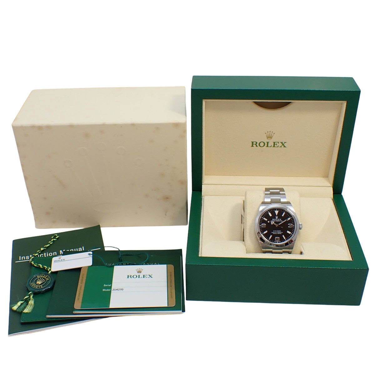 Explorer 1 214270 SS Random Number Black Automatic Men's