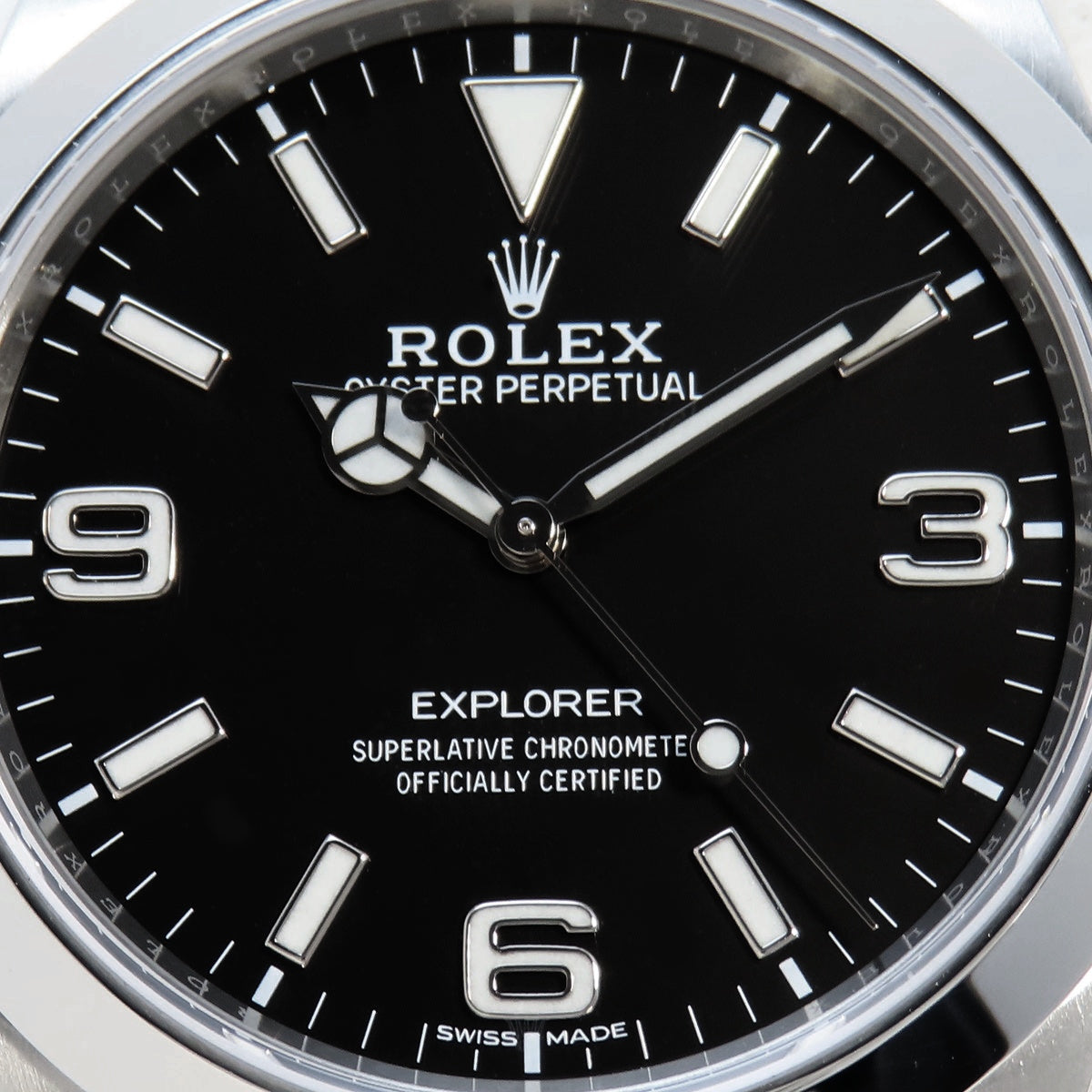 Explorer 1 214270 SS Random Number Black Automatic Men's