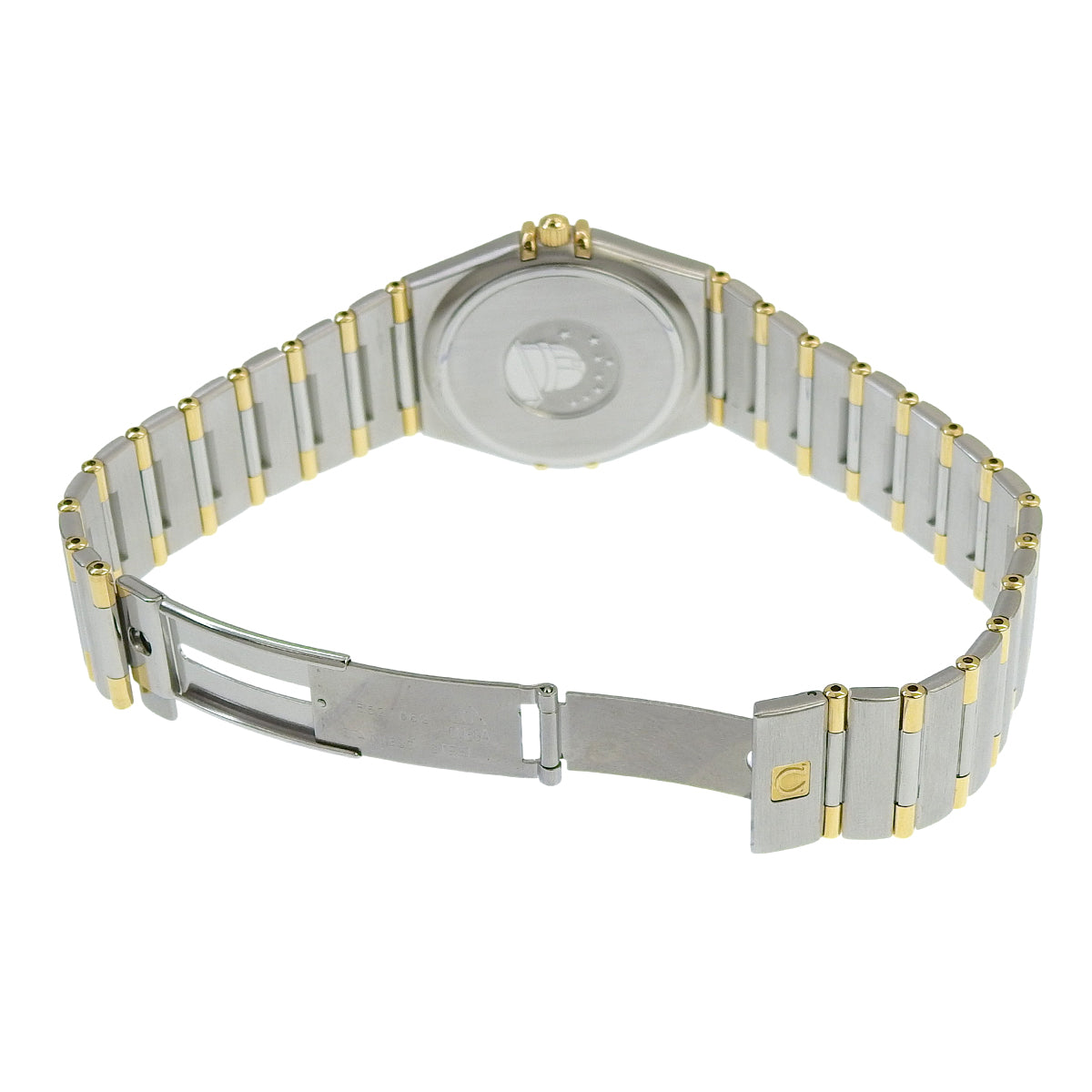 コンステレーション 1312.30 YG/SS ホワイト クオーツ メンズ