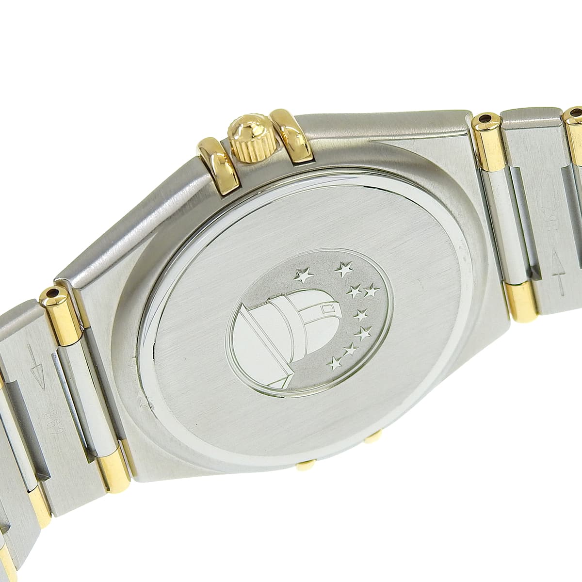 コンステレーション 1312.30 YG/SS ホワイト クオーツ メンズ