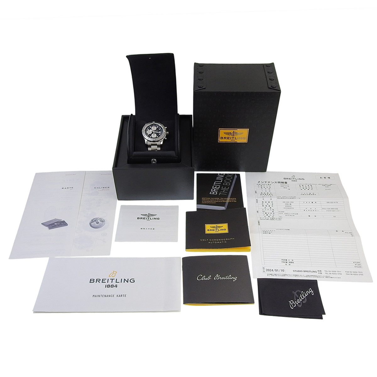 コルト A13388 SS ブラック 自動巻き メンズ