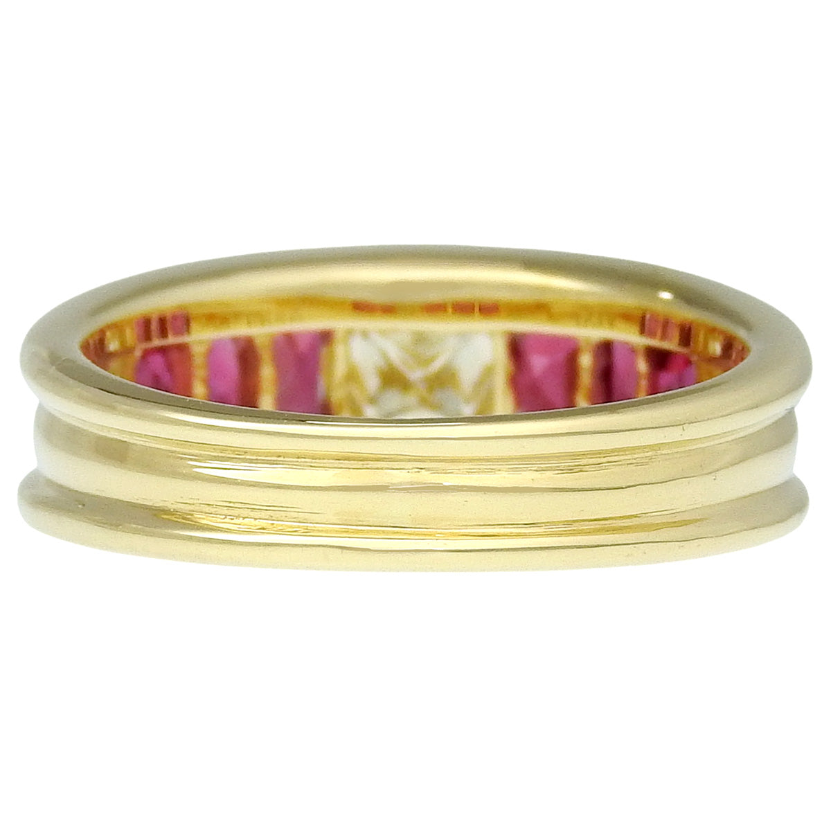 Diamond and ruby ​​ring, D0.50/R1.28, 18K yellow gold, size 10.5 (50.5), 7.1g