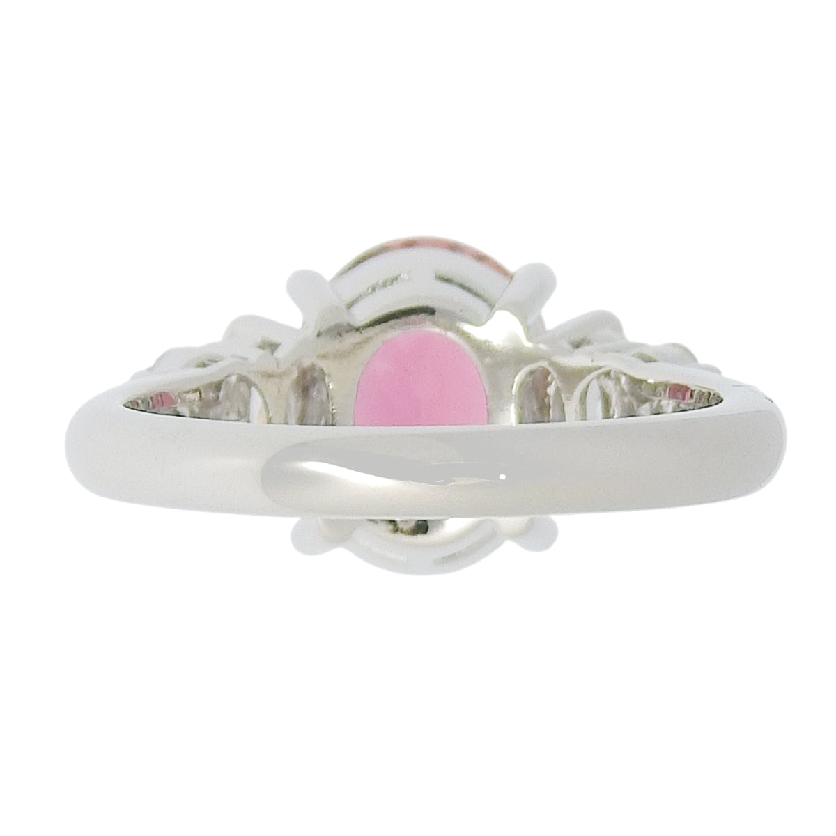 ピンクトルマリンリング T2.87/D0.44 プラチナ Pt900 7.2g