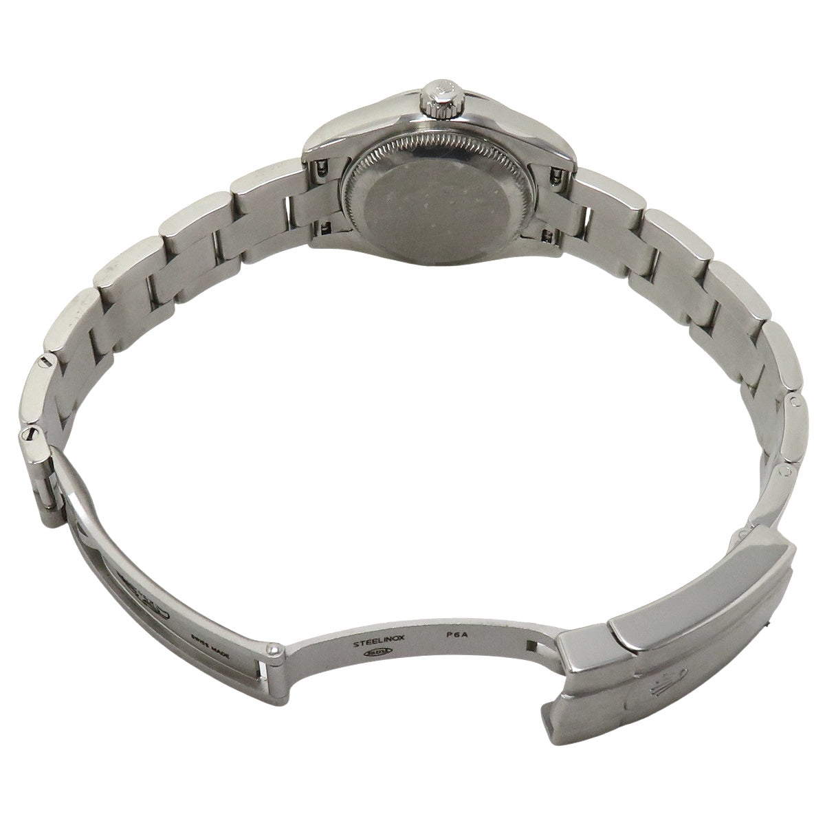 オイスターパーペチュアル 176200 SS ランダム番 ブラック 自動巻き レディース