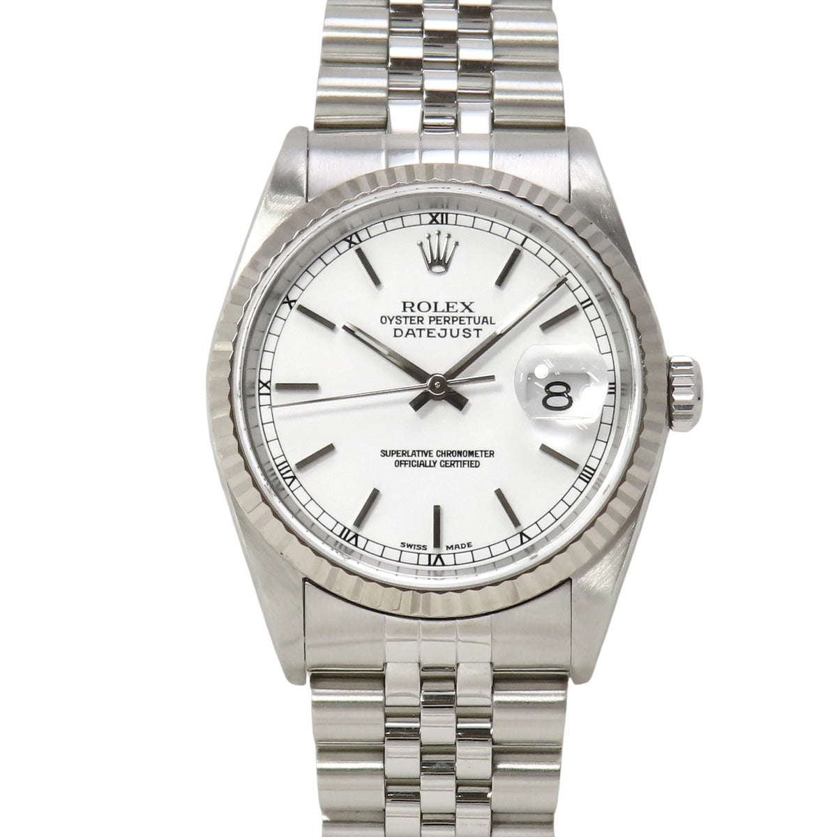 Datejust 16234 白金/不锈钢 K 系列自动男士腕表