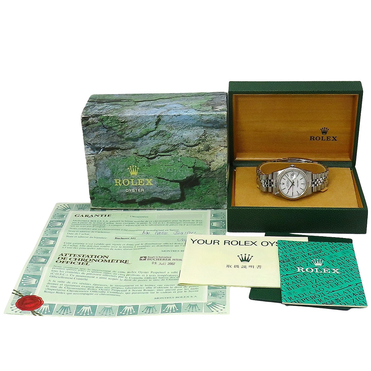 Datejust 16234 白金/不锈钢 K 系列自动男士腕表