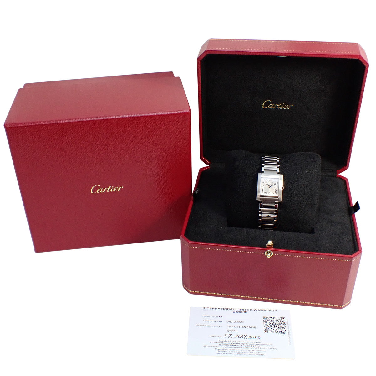 Tank Française SM WSTA0065 SS Silver Quartz Women's