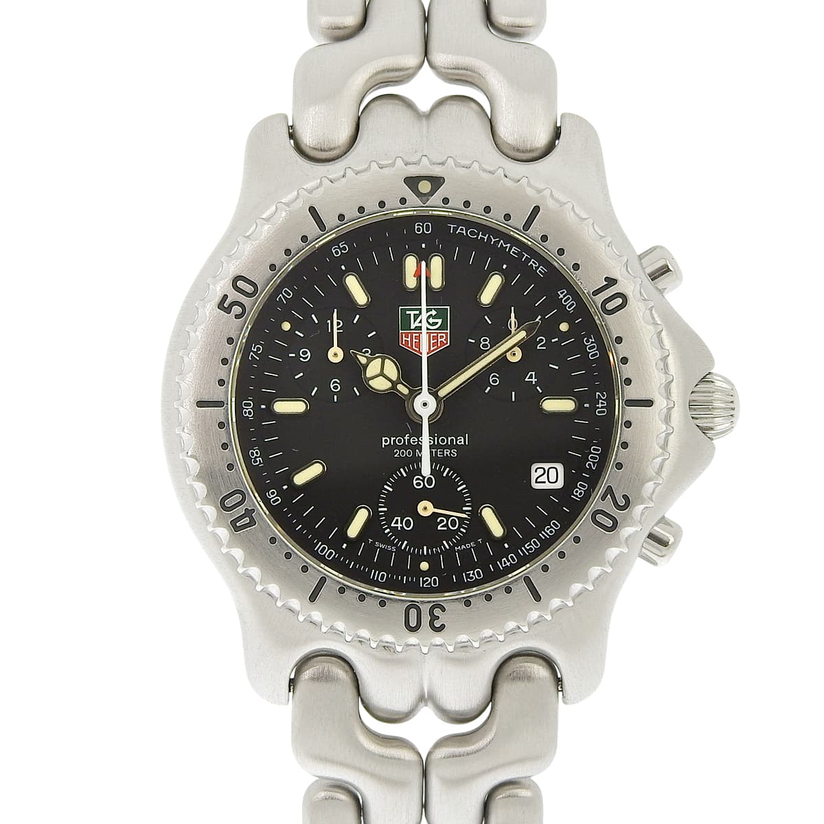 セル クロノグラフ CG1110-0 SS ブラック クオーツ メンズ