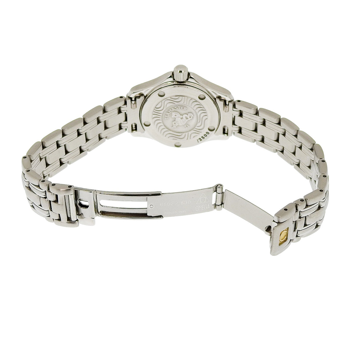 Seamaster 120 Jacques Mayol 1998 2586.70 SS Green Quartz Ladies