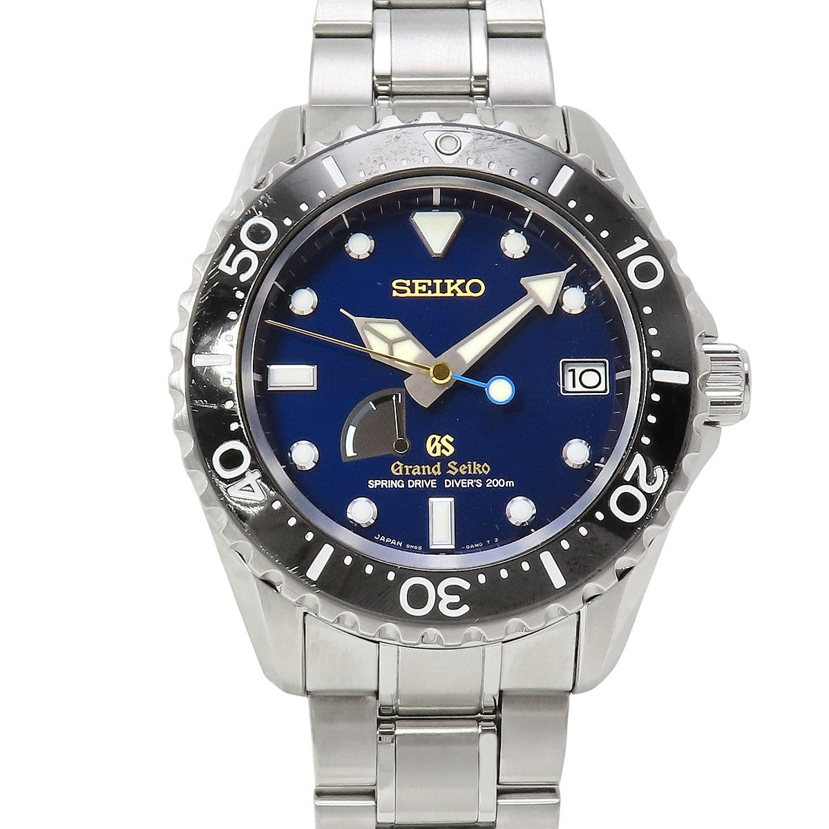 スプリングドライブ アジア限定 SBGA071 SS ブルー メンズ