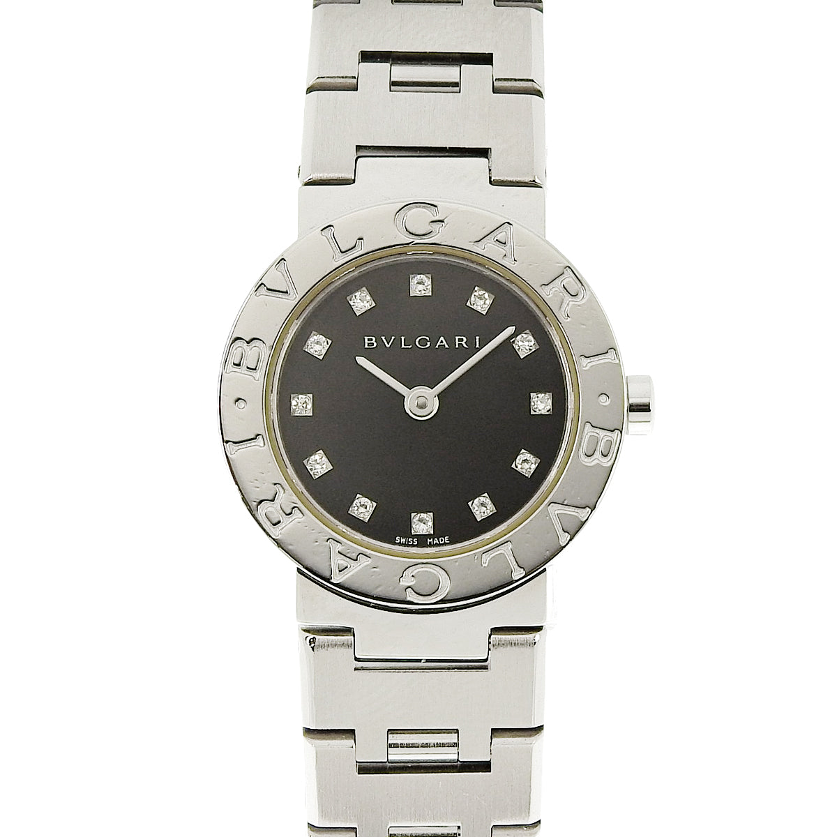 Bvlgari Bvlgari BB23SS SS Diamond Index Quartz Women's