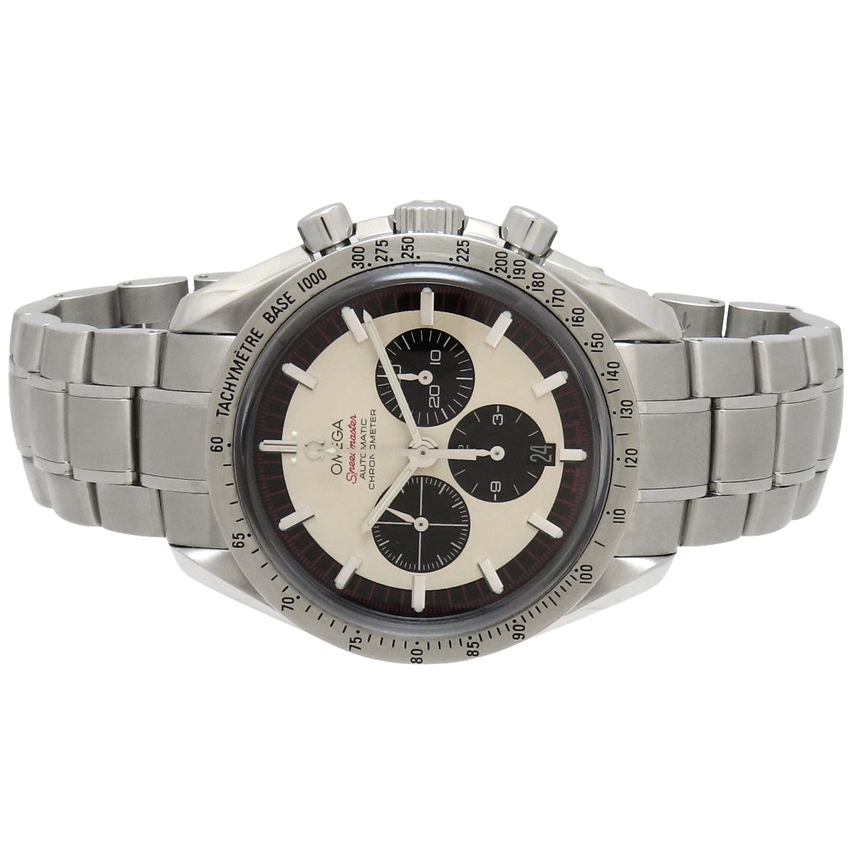 Speedmaster Schumacher Legend Limited Edition of 6,000 Worldwide 3559.32.00 SS Beige Automatic Men's Watch