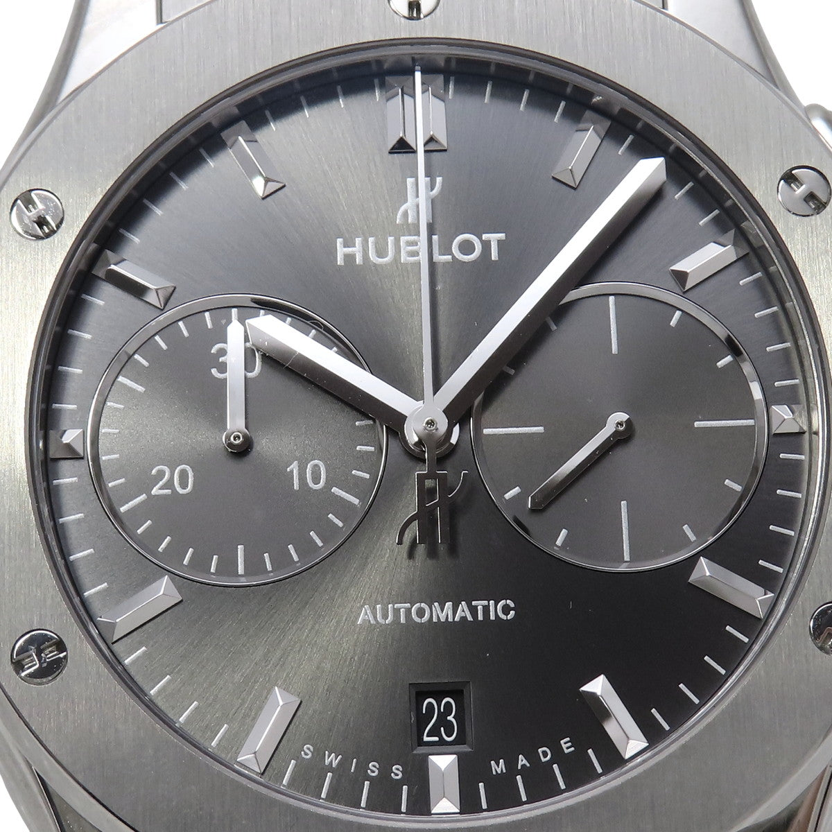 クラシック・フュージョン 521.NX.7071.RX TI/革/ラバー グレー 自動巻き メンズ