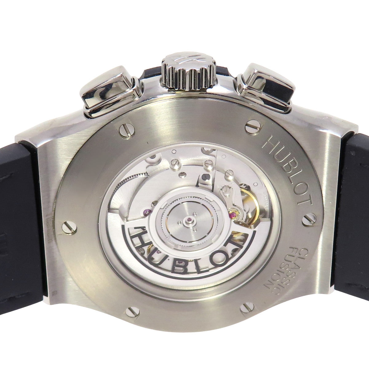 クラシック・フュージョン 521.NX.7071.RX TI/革/ラバー グレー 自動巻き メンズ