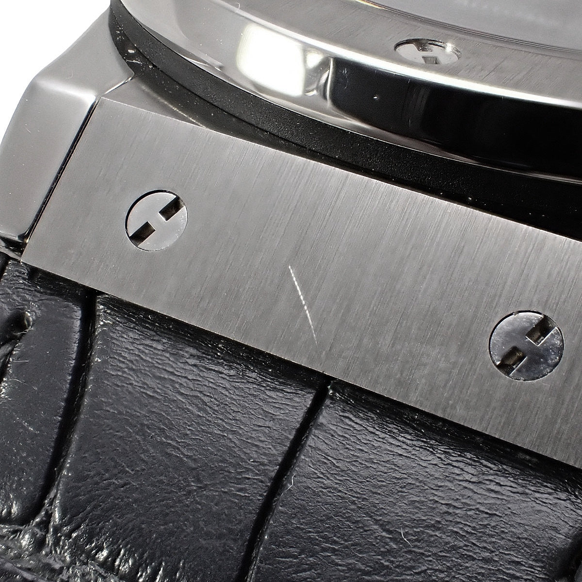 クラシック・フュージョン 521.NX.7071.RX TI/革/ラバー グレー 自動巻き メンズ