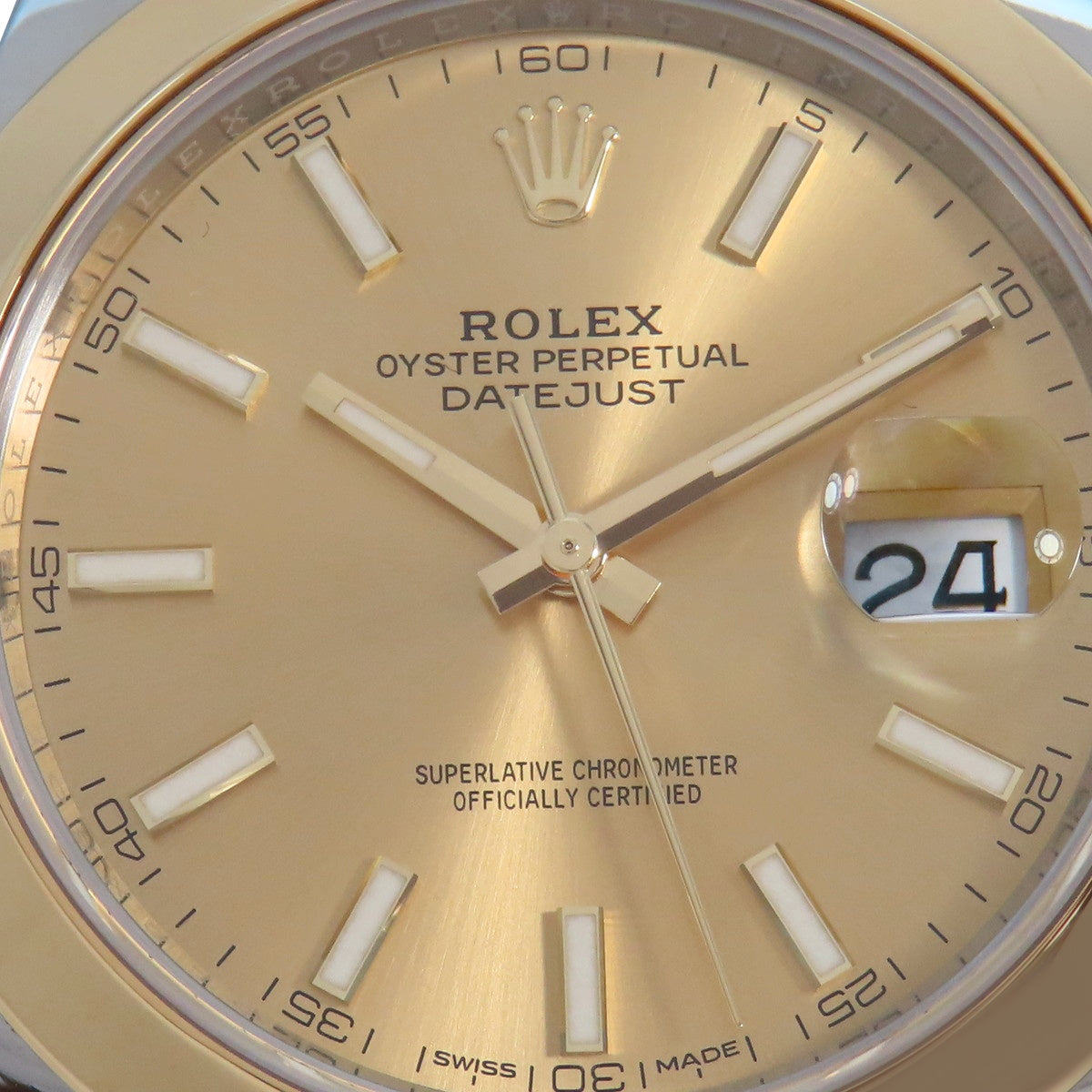 Datejust 126303 YG/SS Random Number Gold Automatic Men's