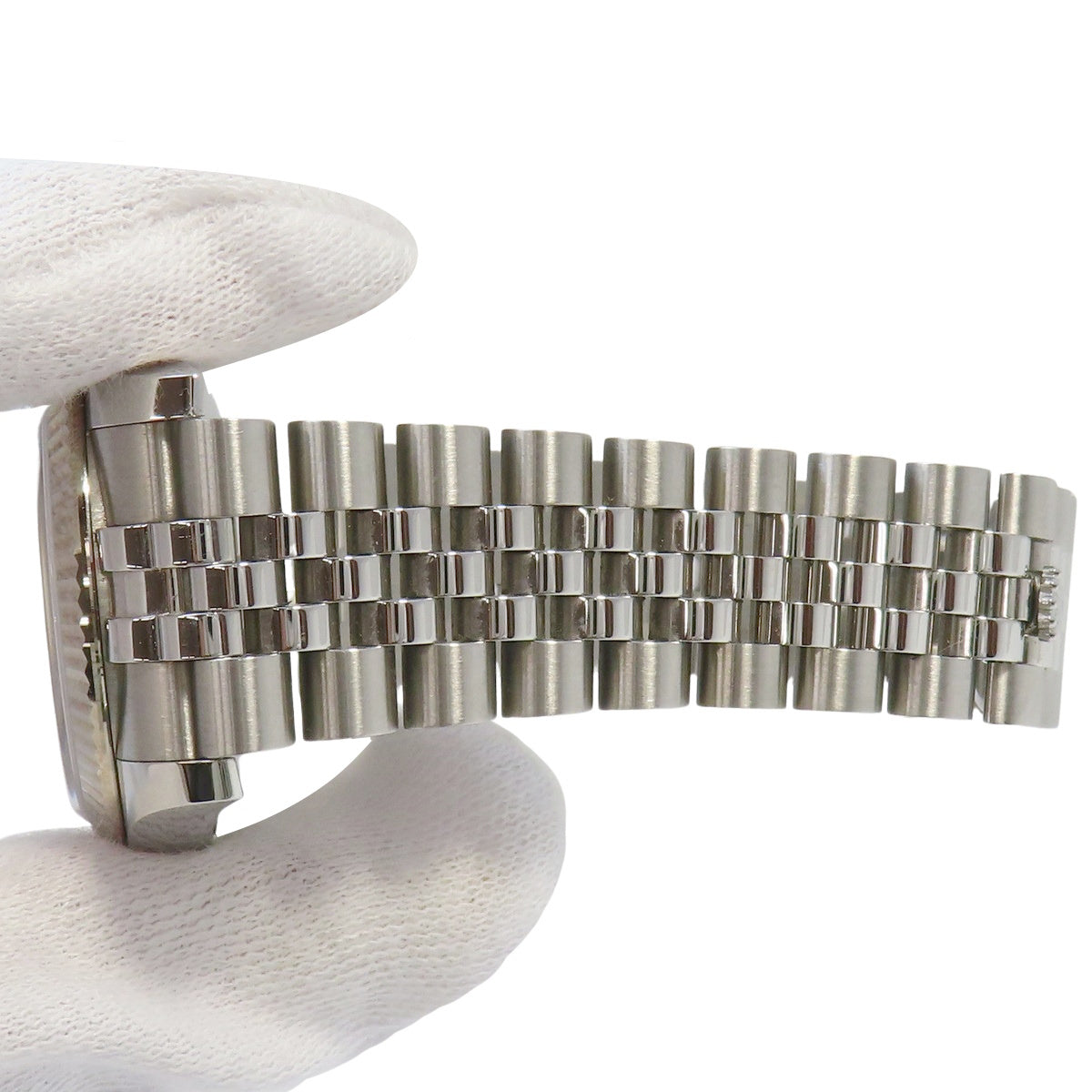 デイトジャスト 116234 WG/SS ランダム番 シルバー 自動巻き メンズ