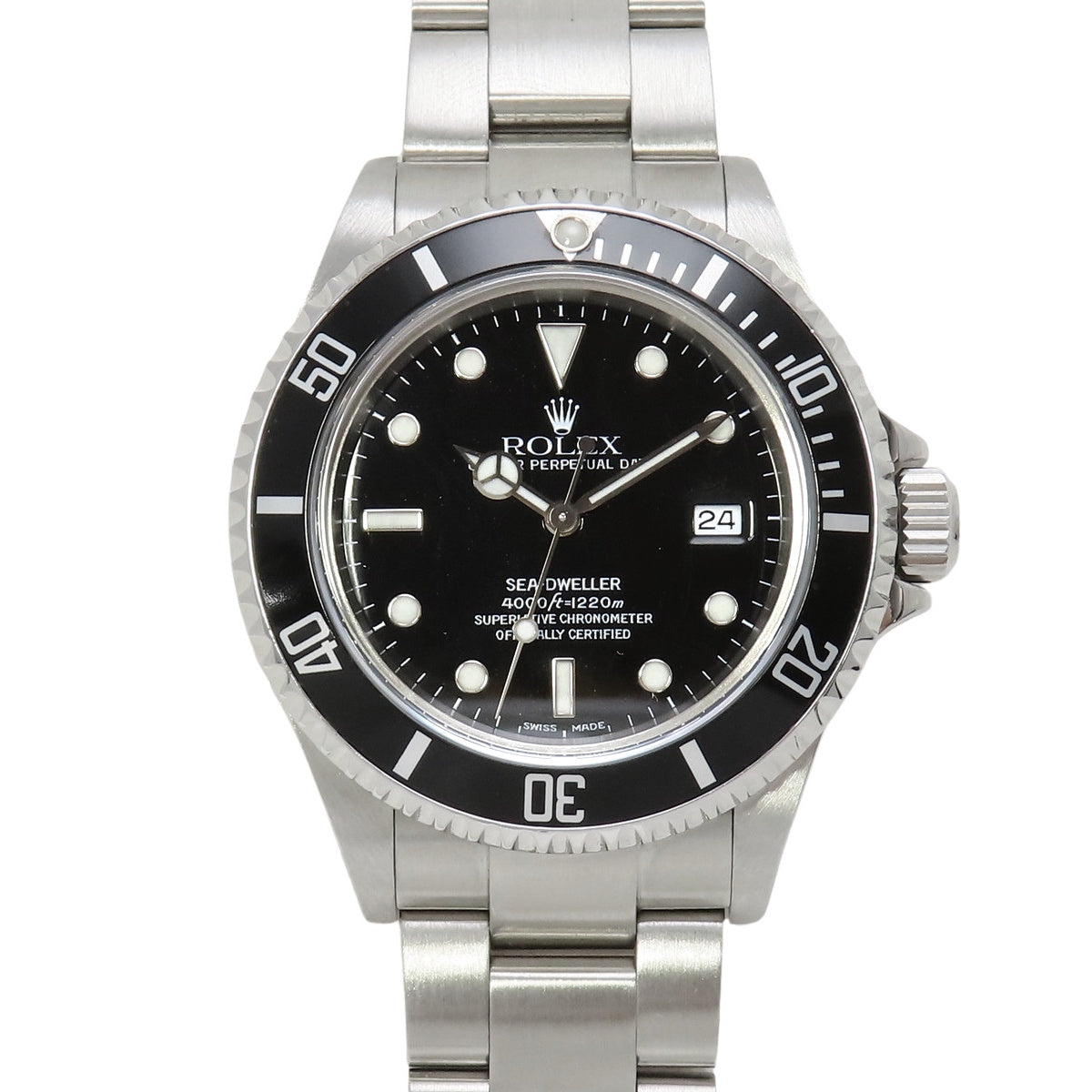 シードゥエラー 16600 SS A番 ブラック 自動巻き メンズ